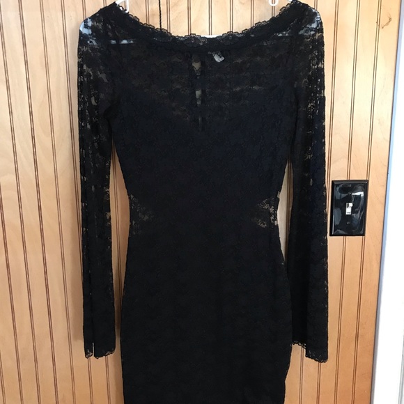 Free People black cocktail dress - Picture 4 of 5